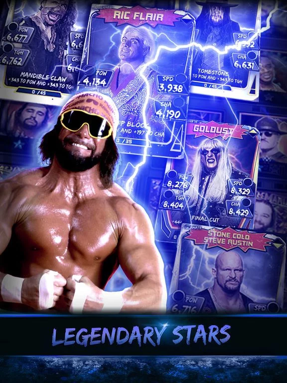 Изображение игры: WWE SuperCard