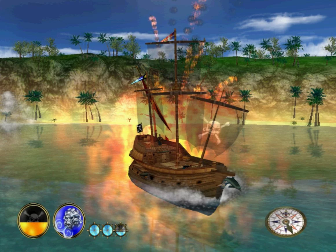 Изображение игры: Pirates: The Legend of Black Kat