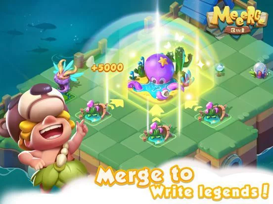 Изображение игры: Meeerge:3in1- Fun merge game