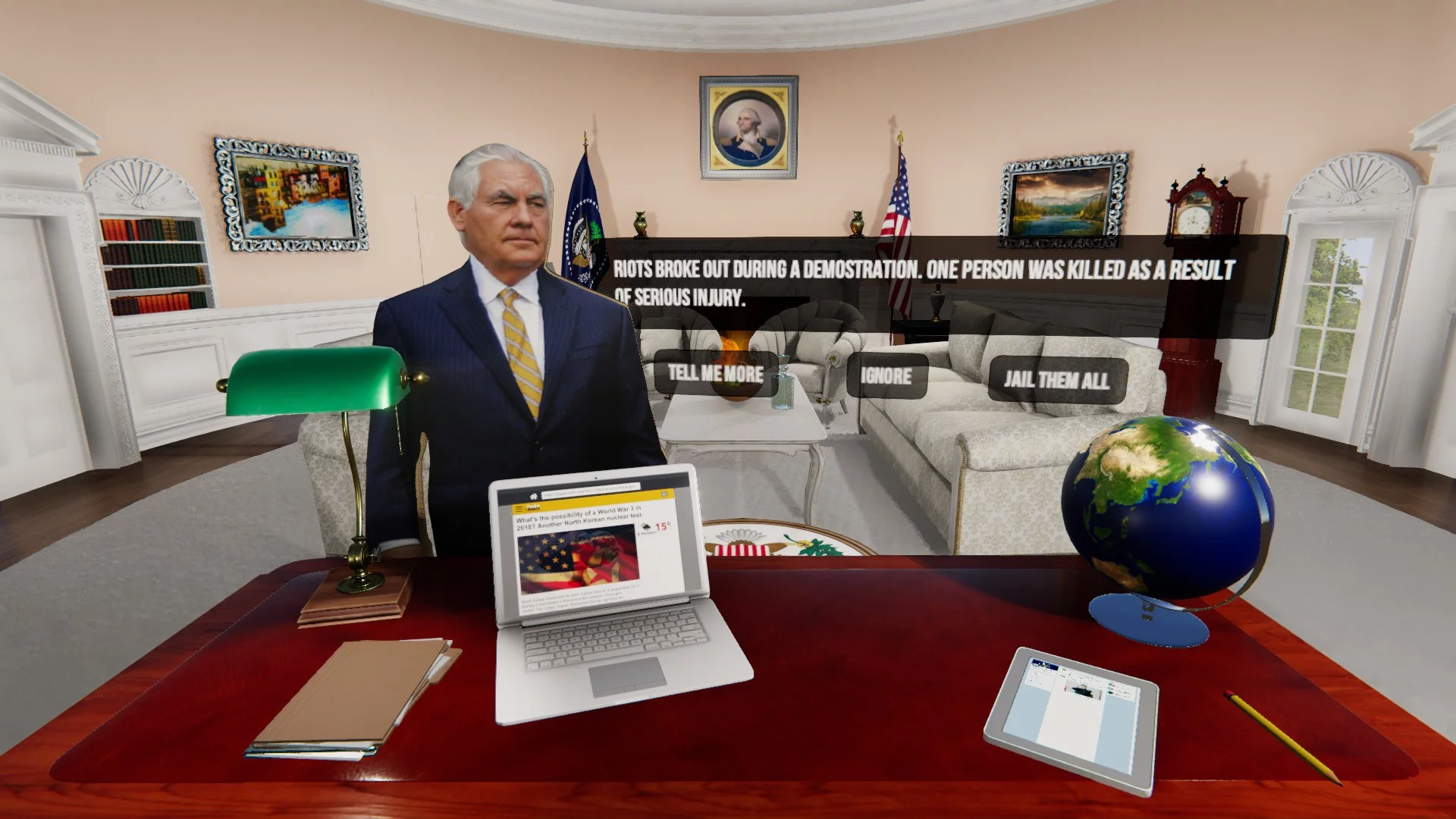 Изображение игры: I am Your President