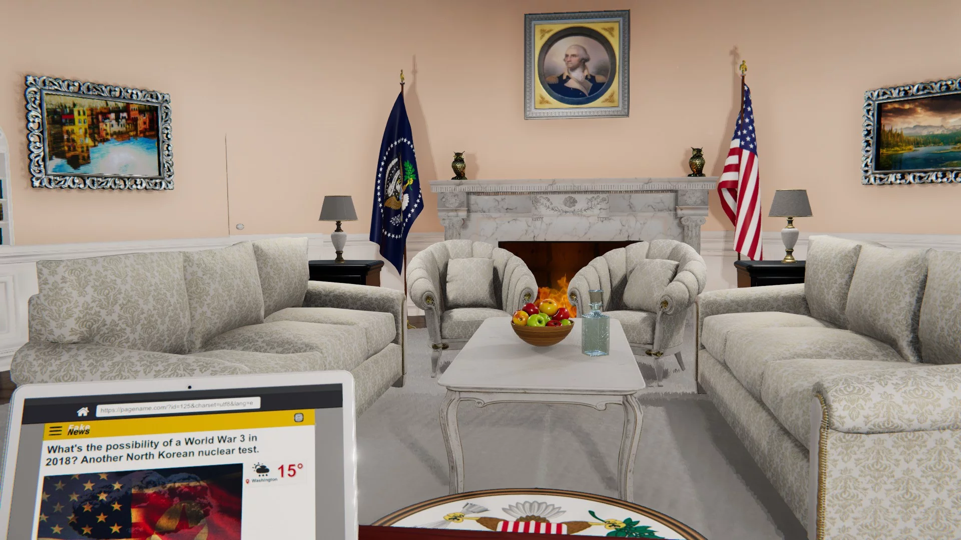Изображение игры: I am Your President