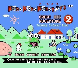 Изображение игры: Kero Kero Keroppi no Daibouken 2: Donuts Ike ha Oosawagi!