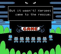 Изображение игры: Kero Kero Keroppi no Daibouken 2: Donuts Ike ha Oosawagi!