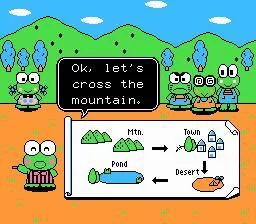 Изображение игры: Kero Kero Keroppi no Daibouken 2: Donuts Ike ha Oosawagi!