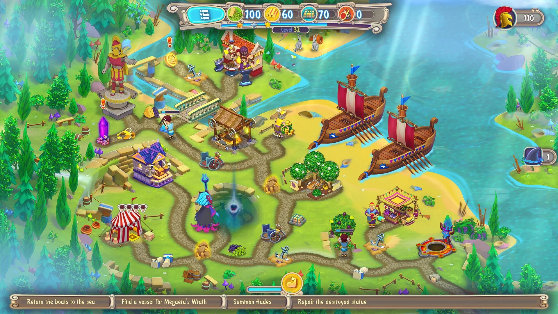 Изображение игры: Hermes: The Fury of Megaera