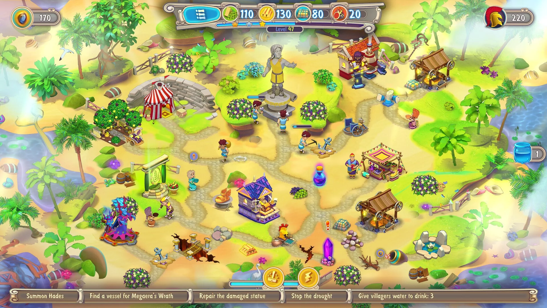 Изображение игры: Hermes: The Fury of Megaera