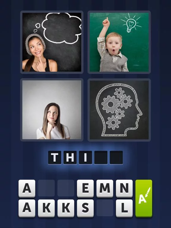 Изображение игры: 4 Pics 1 Word