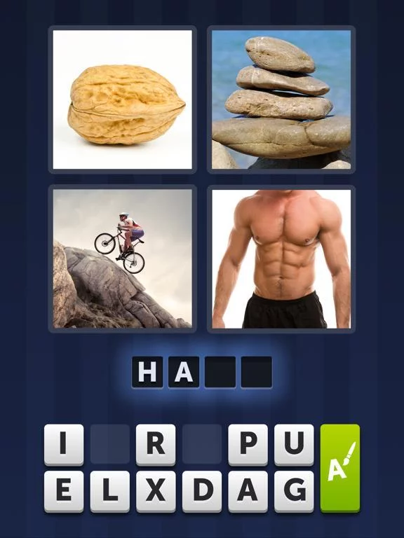 Изображение игры: 4 Pics 1 Word