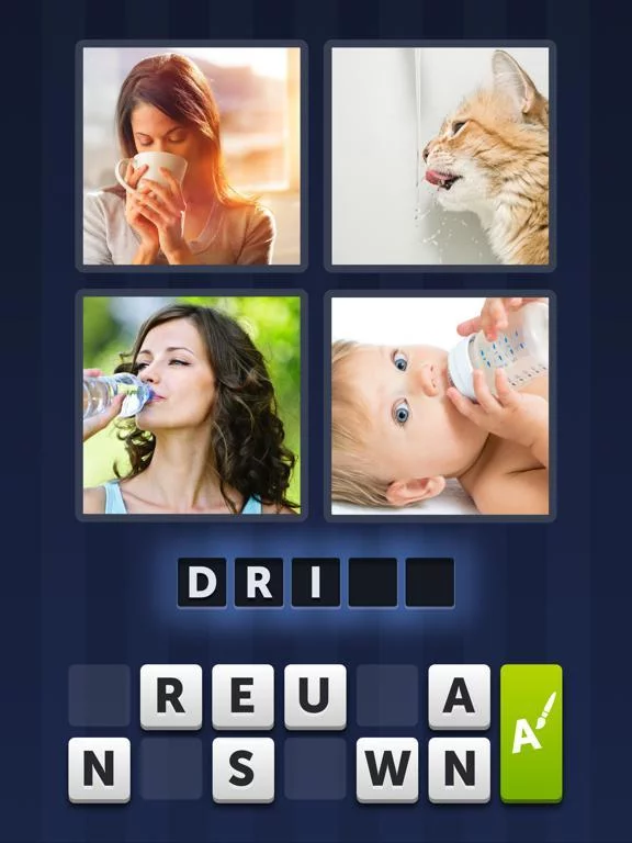 Изображение игры: 4 Pics 1 Word