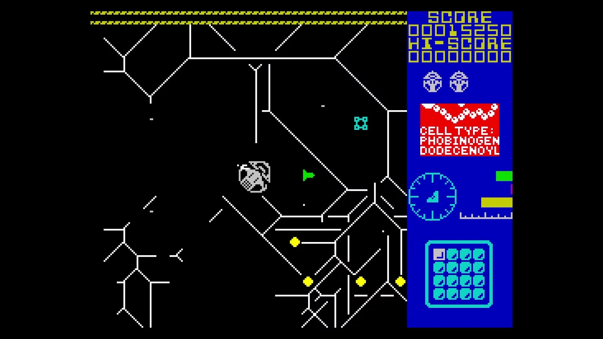 Изображение игры: Mutants (C64/Amstrad/Spectrum)
