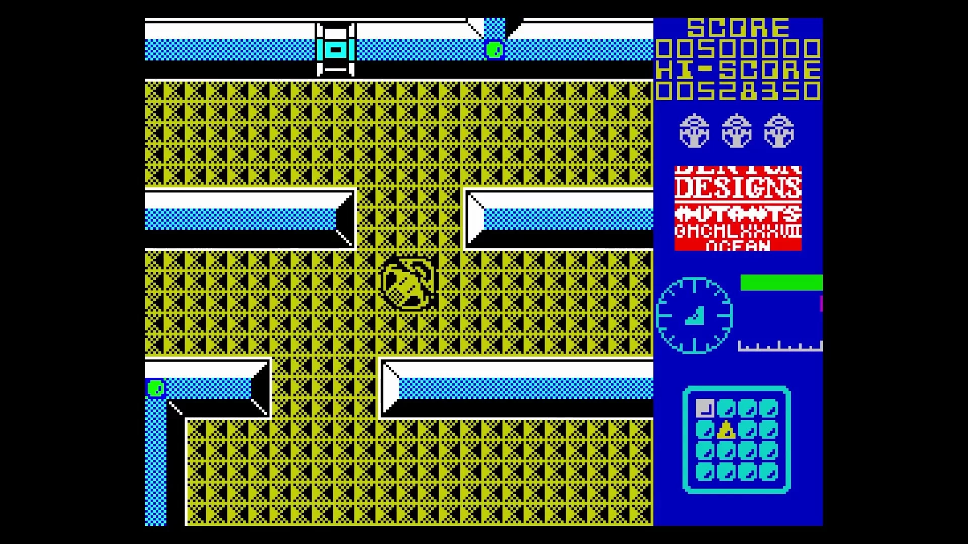 Изображение игры: Mutants (C64/Amstrad/Spectrum)