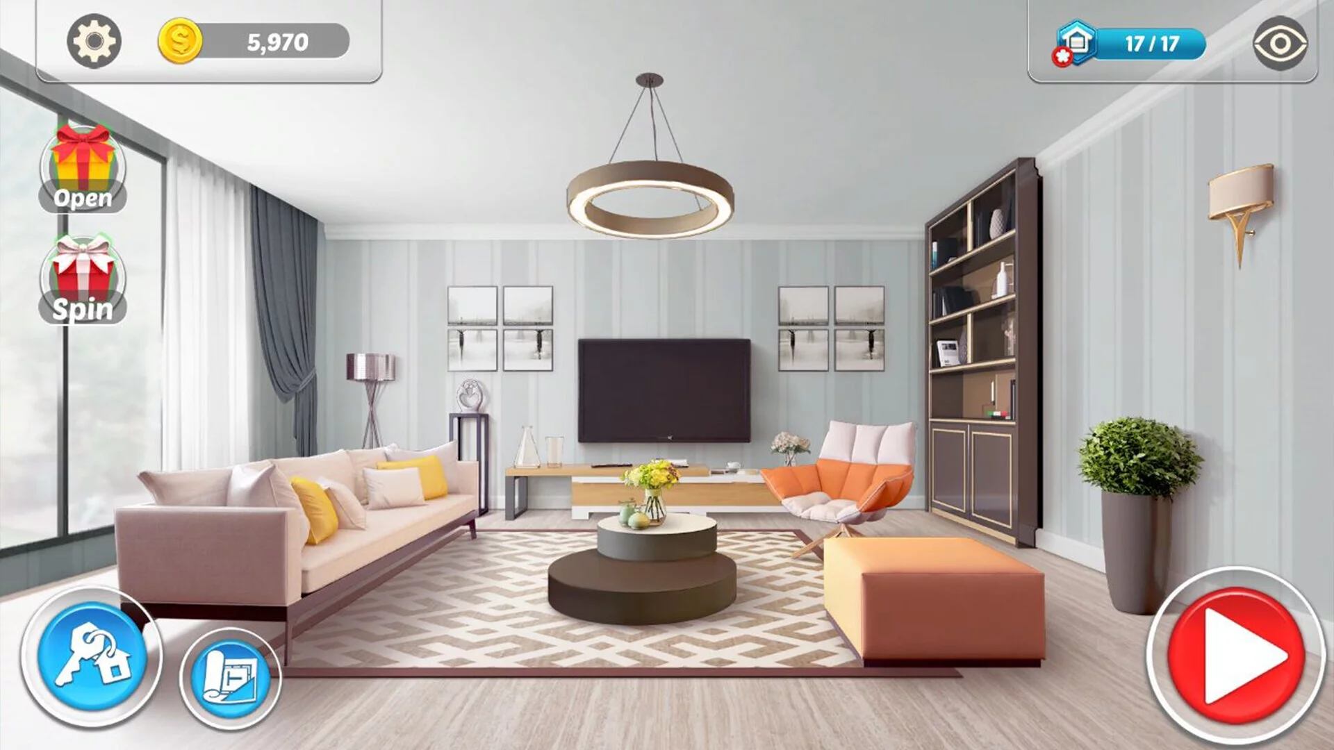 Изображение игры: Home Designer Makeover Blast