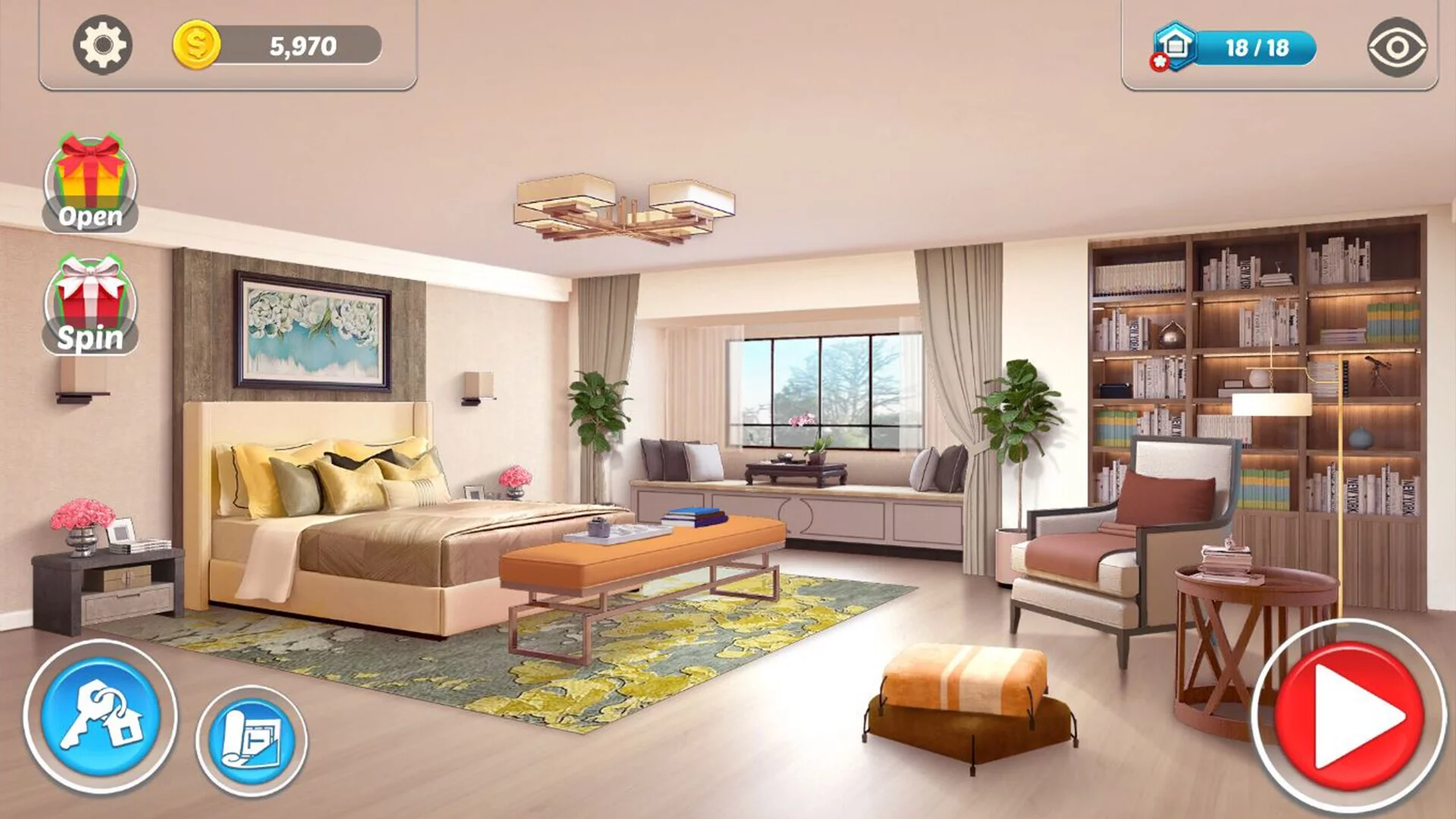 Изображение игры: Home Designer Makeover Blast