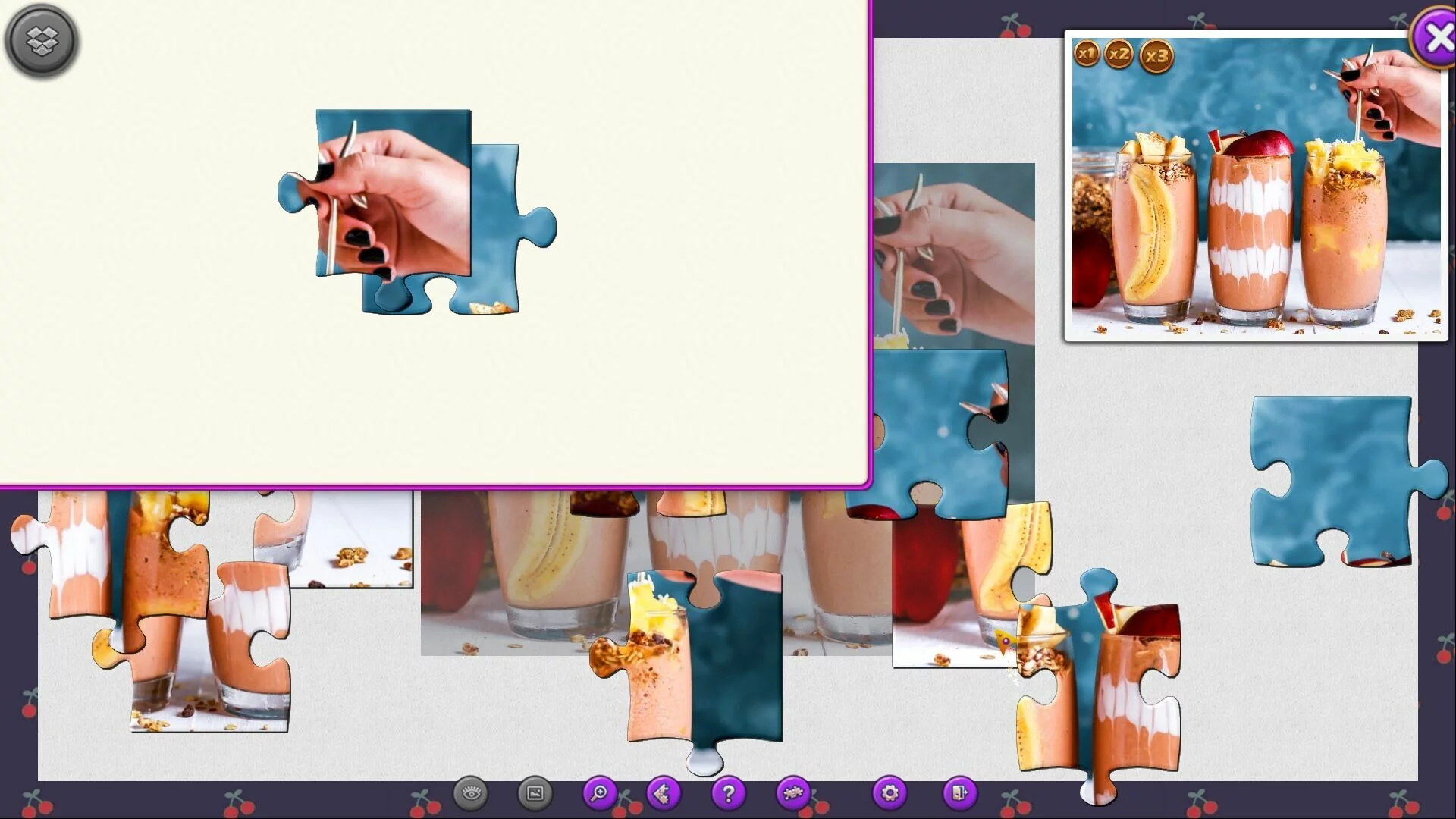 Изображение игры: Tasty Jigsaw. Happy Hour 3