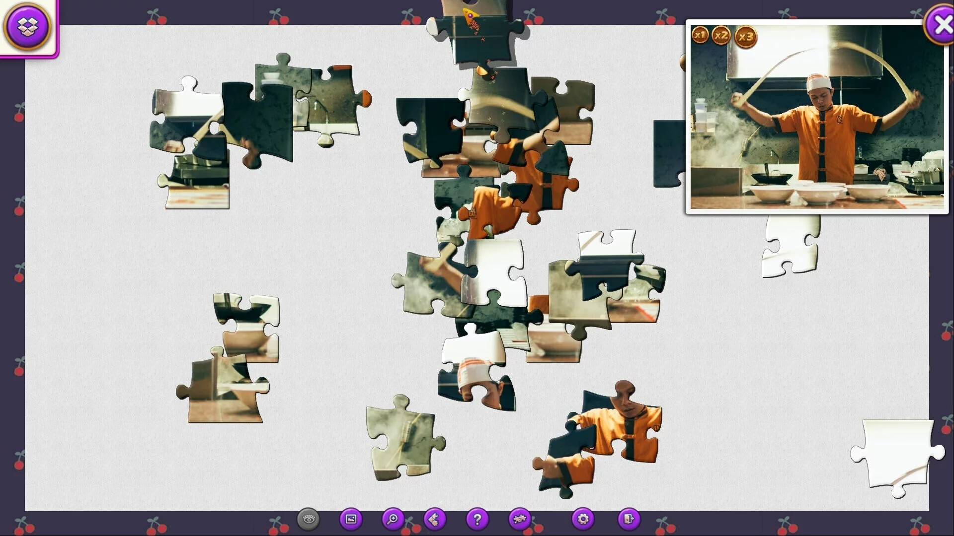 Изображение игры: Tasty Jigsaw. Happy Hour 3