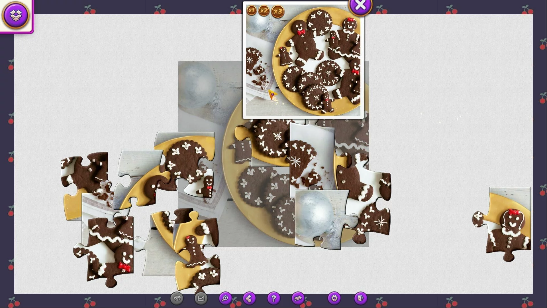 Изображение игры: Tasty Jigsaw. Happy Hour 3