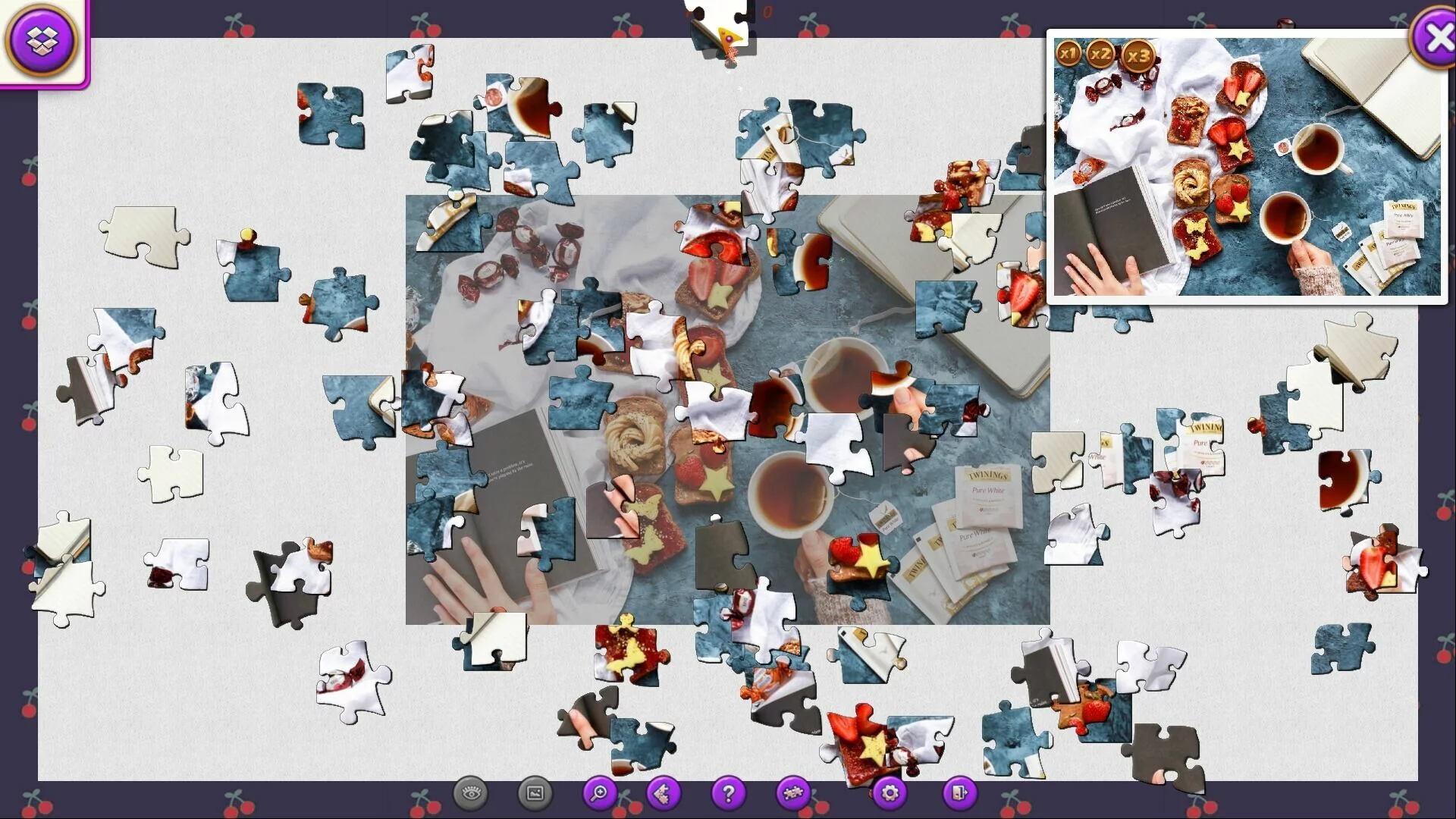 Изображение игры: Tasty Jigsaw. Happy Hour 3