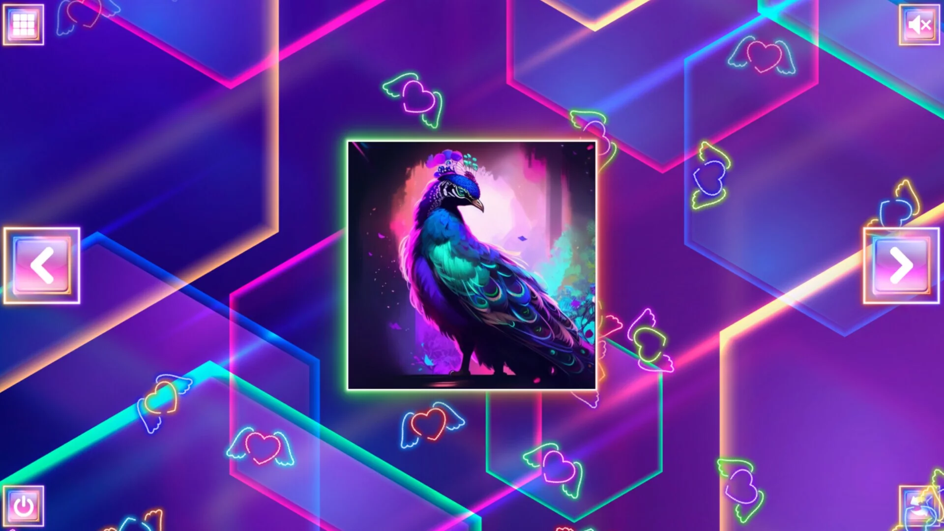 Изображение игры: Neon Fantasy: Birds