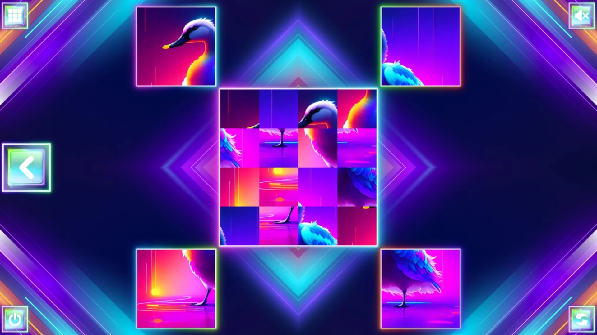 Изображение игры: Neon Fantasy: Birds