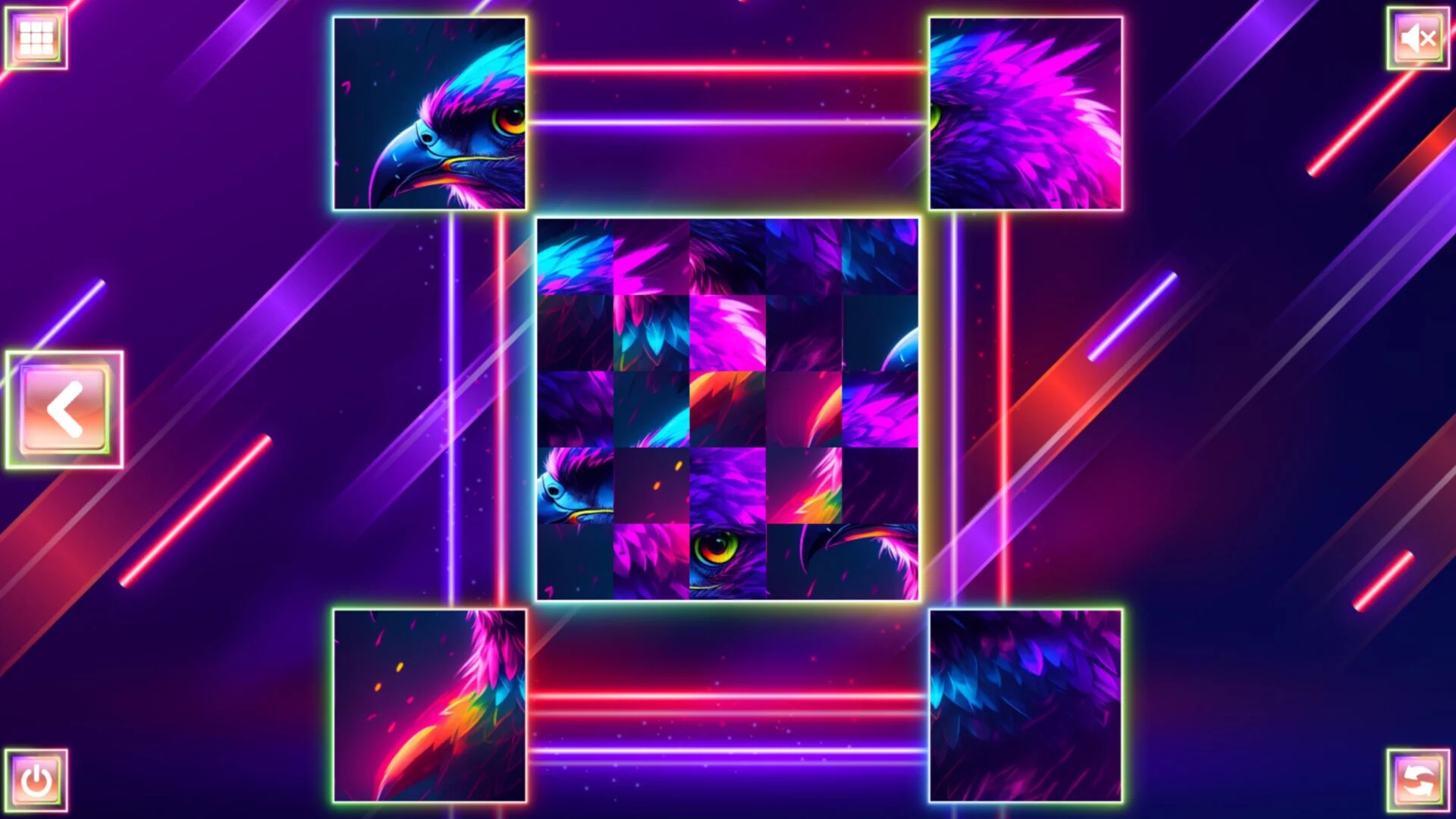 Изображение игры: Neon Fantasy: Birds