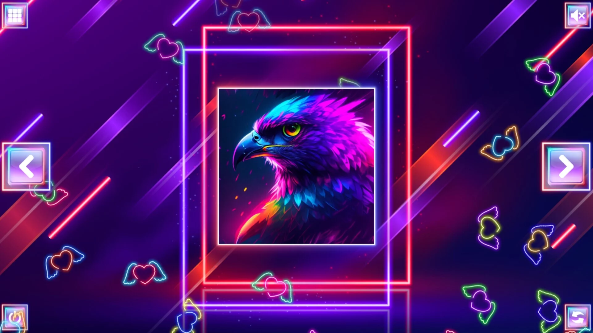 Изображение игры: Neon Fantasy: Birds