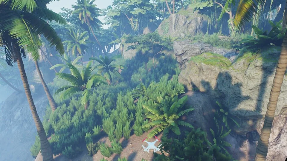 Изображение игры: Dinosaur Land Aerial Photograph