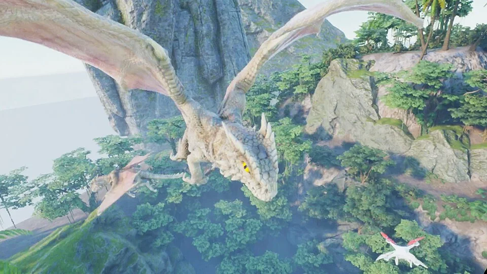 Изображение игры: Dinosaur Land Aerial Photograph