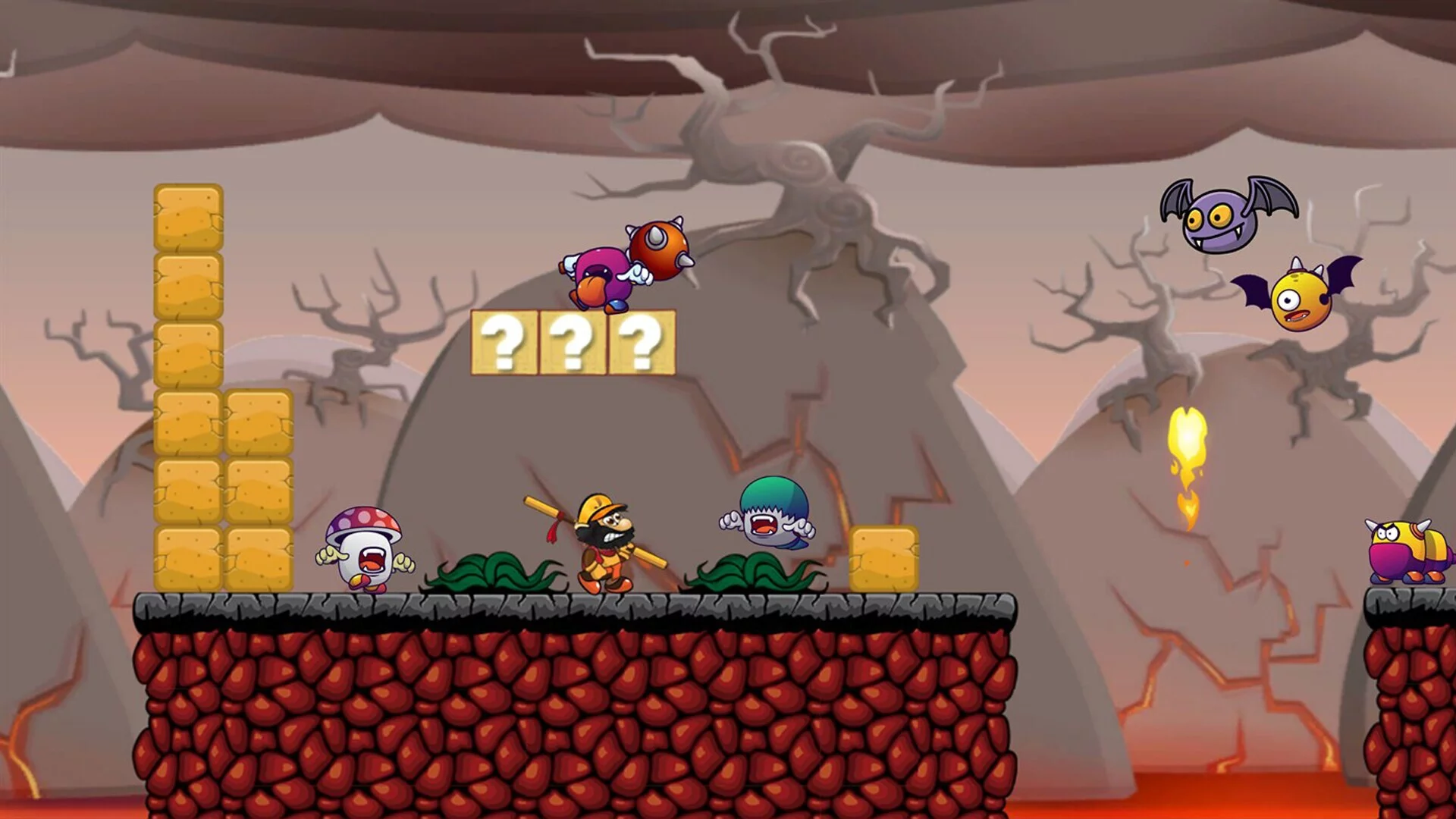 Изображение игры: super world run - bosses
