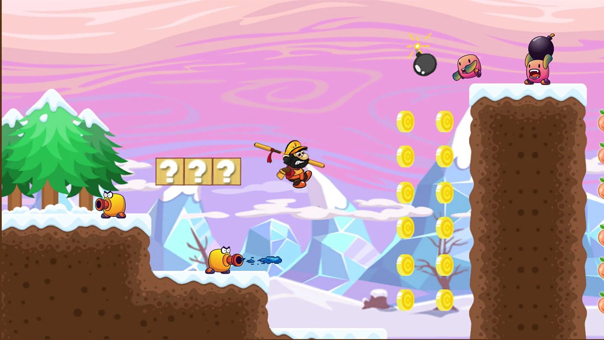 Изображение игры: super world run - bosses