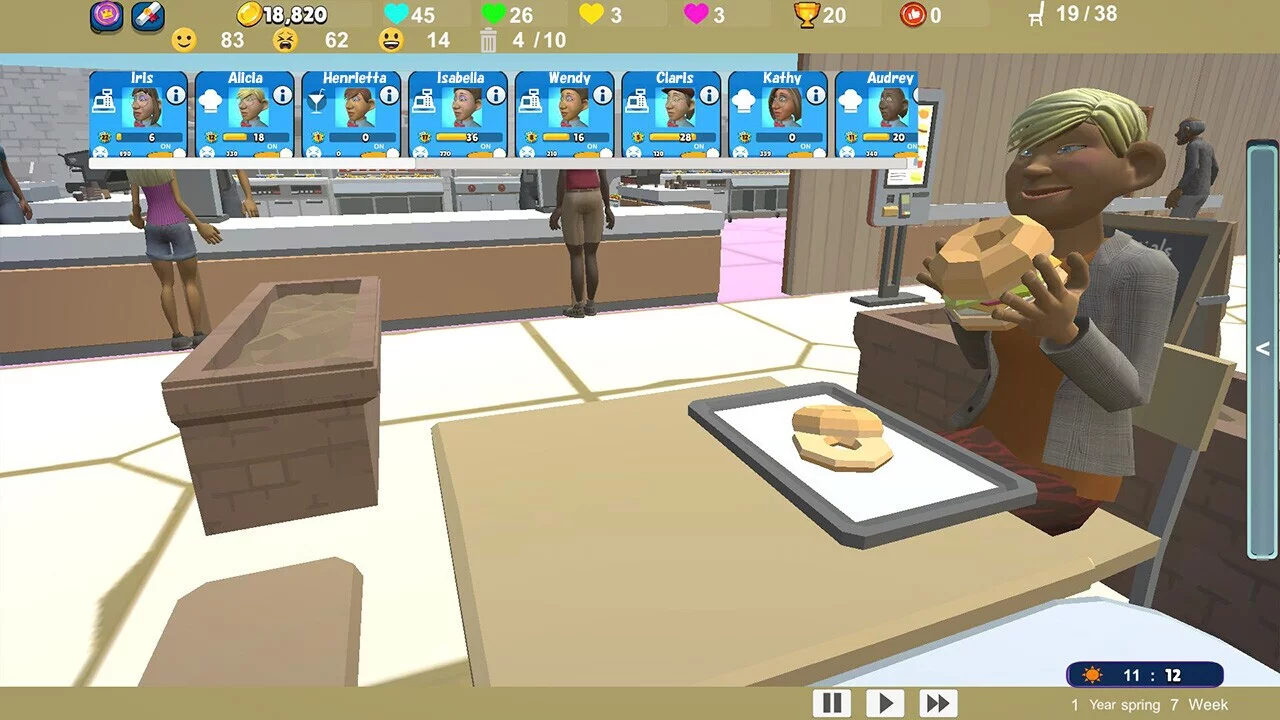 Изображение игры: Alice's Burger Shop