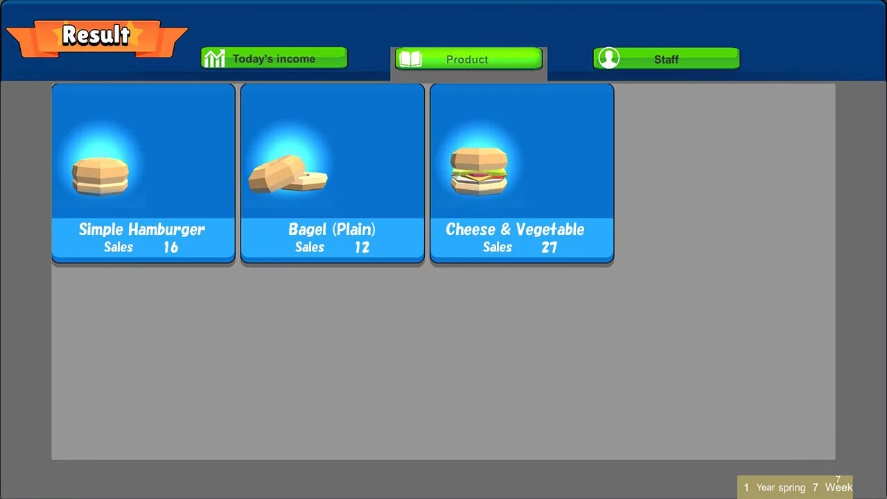 Изображение игры: Alice's Burger Shop