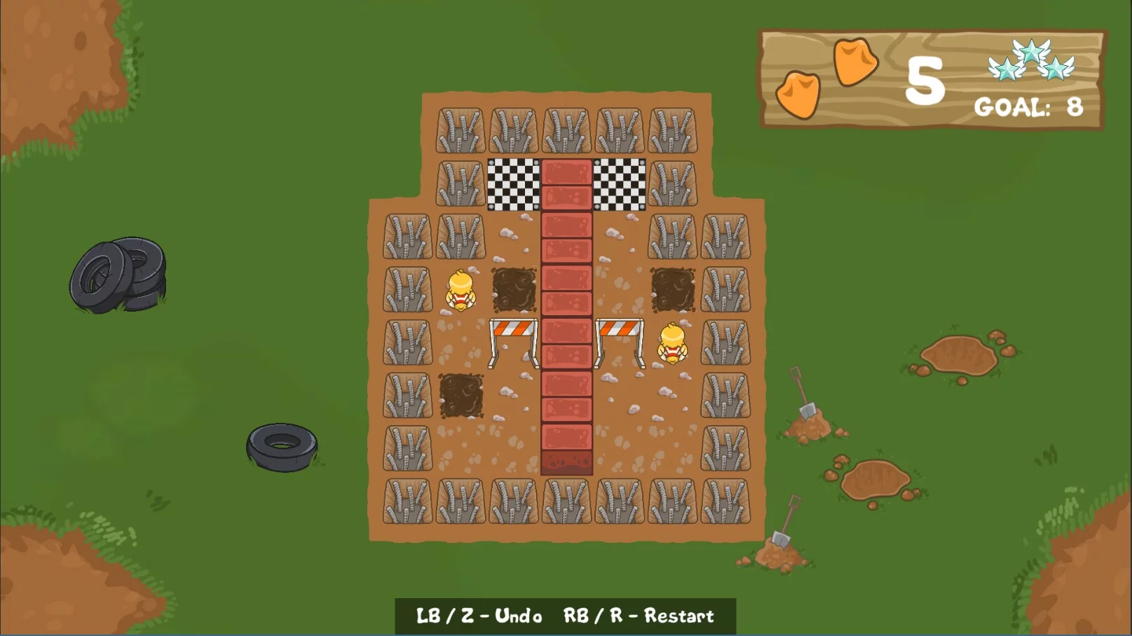 Изображение игры: Danger Ducklings