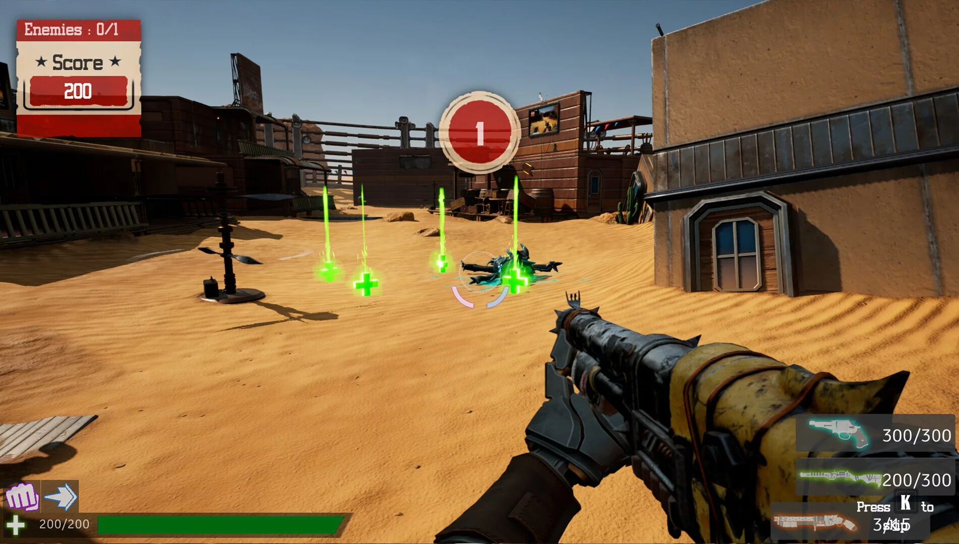 Изображение игры: Dust and Aliens