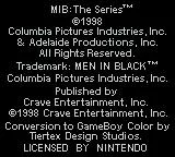 Изображение игры: Men in Black: The Series