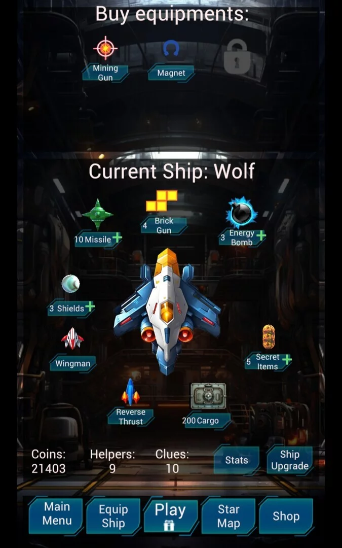 Изображение игры: Starwulf - Seeker of Secret Space