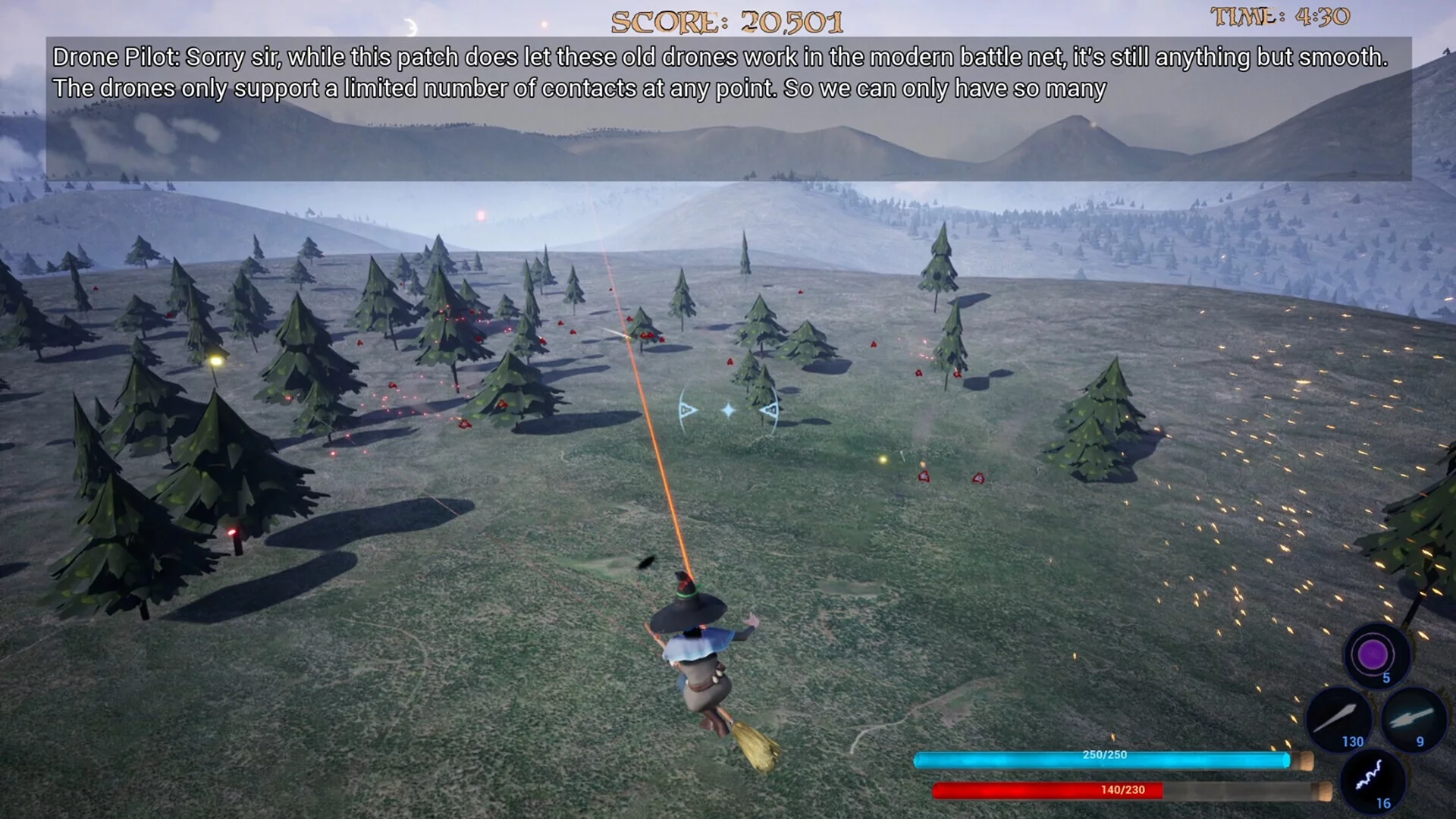 Изображение игры: The Hunted Witch