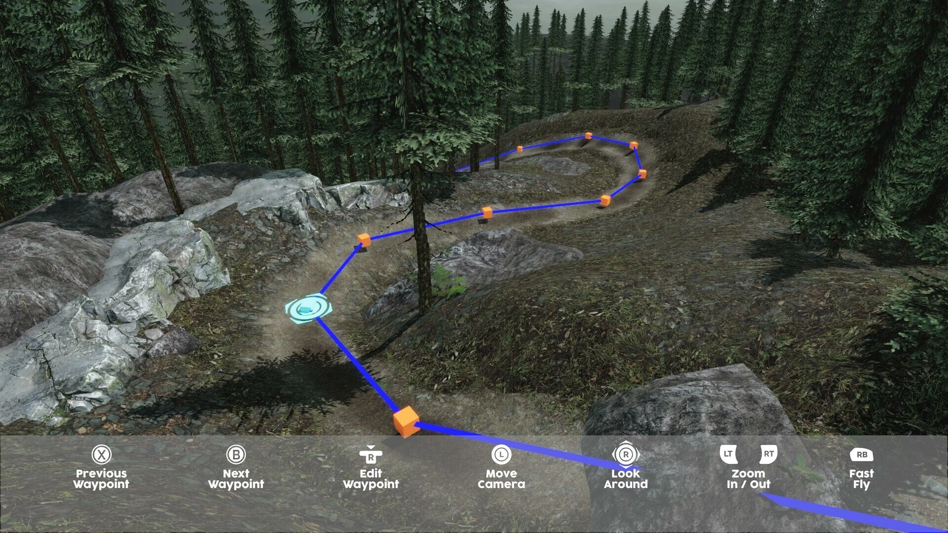 Изображение игры: Downhill Pro Racer