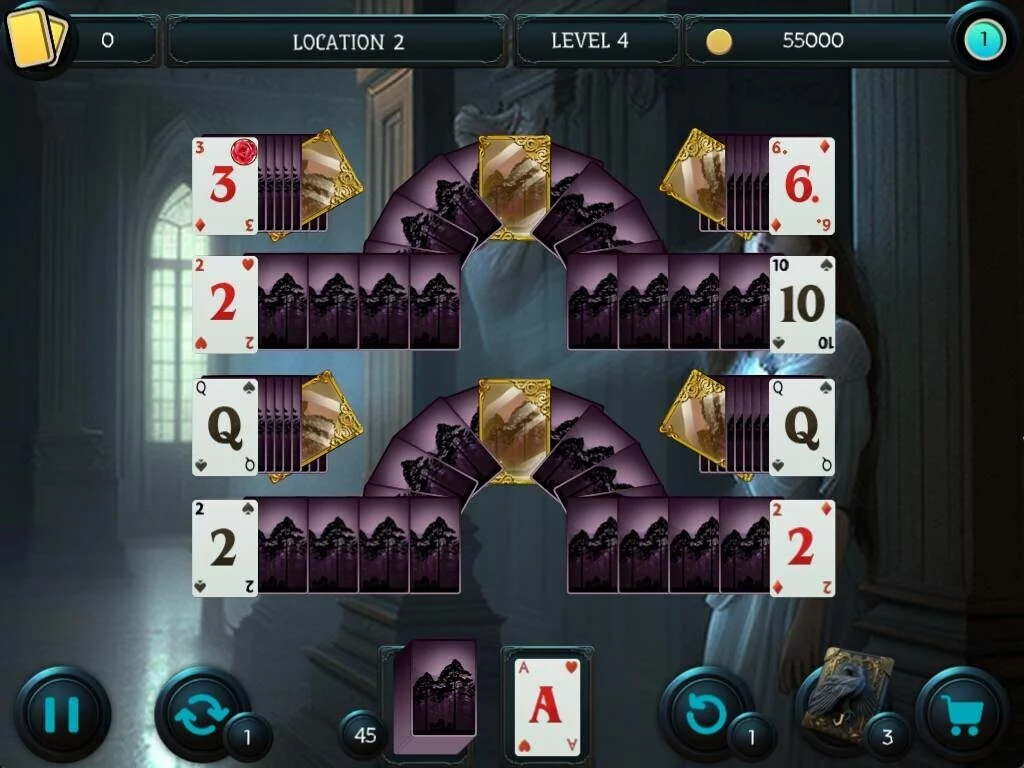 Изображение игры: Mystery Solitaire. The Black Raven 5