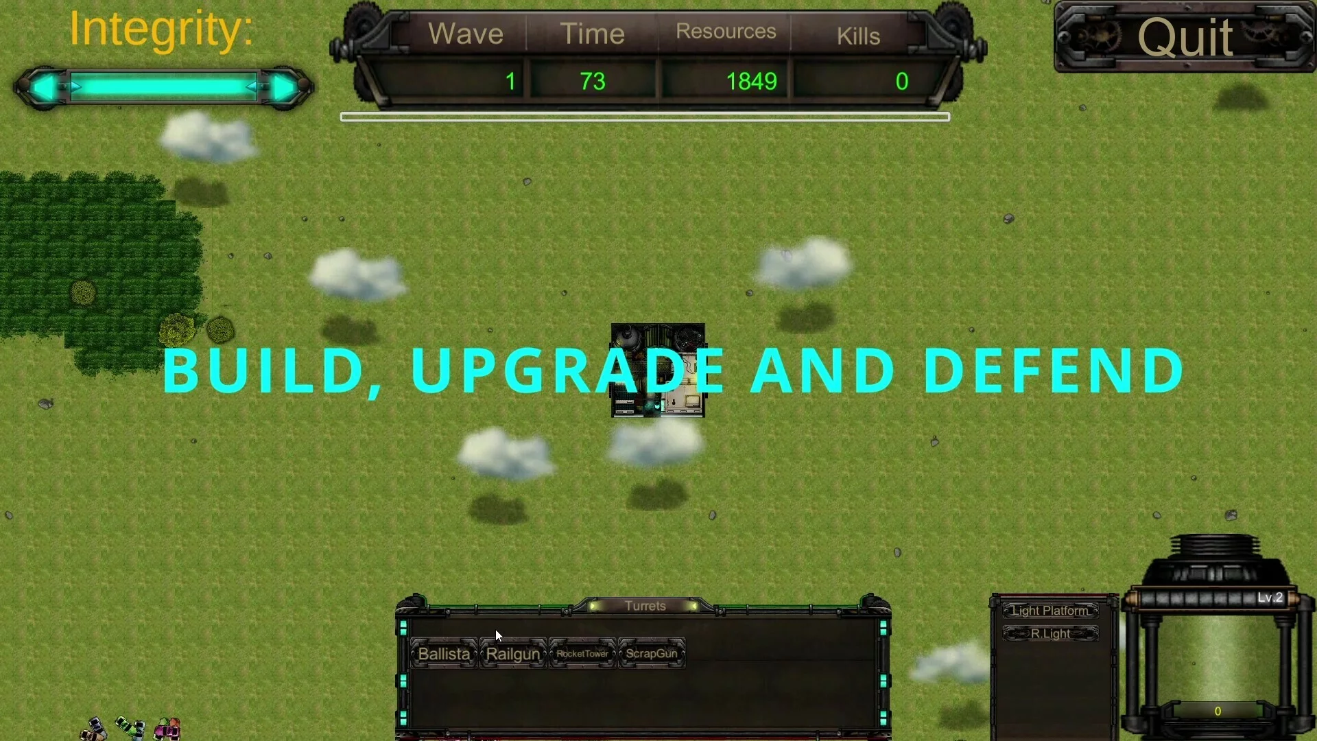 Изображение игры: Scrap Bastion
