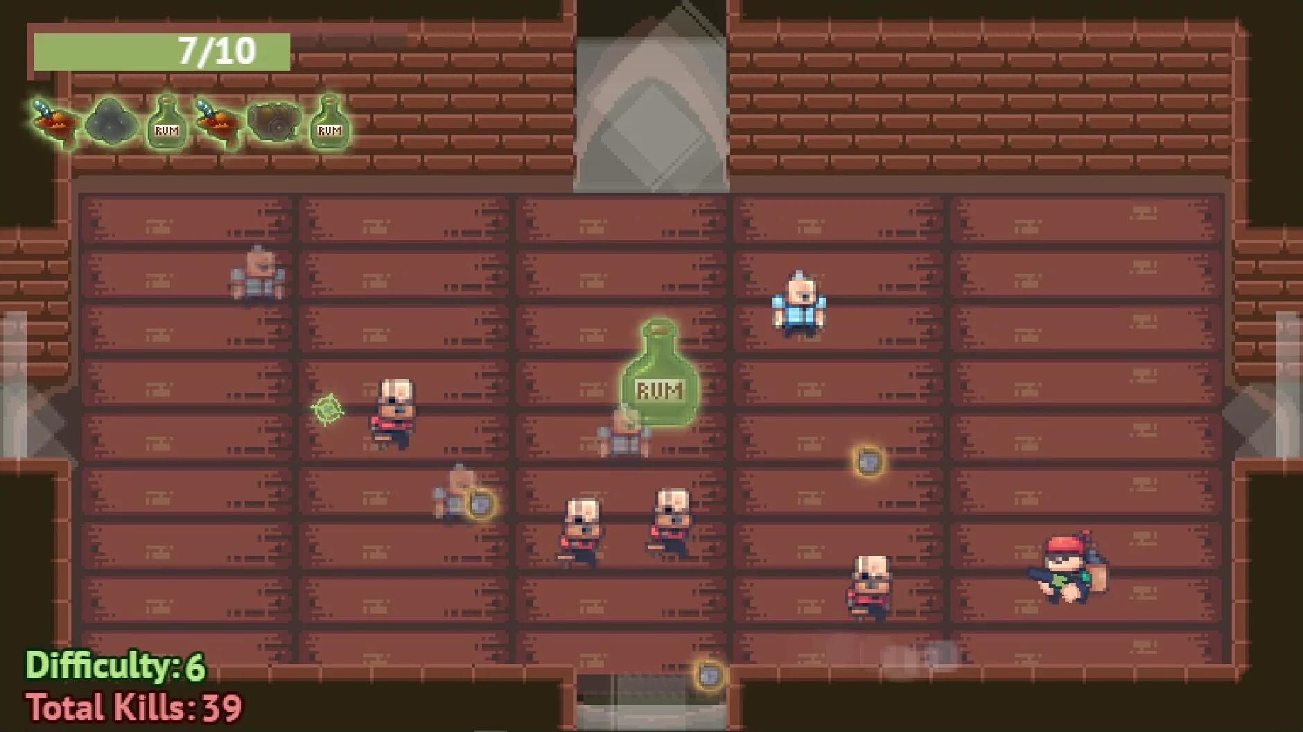Изображение игры: Captain Dodger