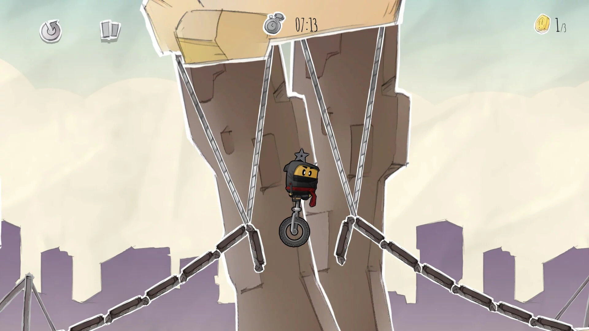 Изображение игры: Unimime - Unicycle Madness