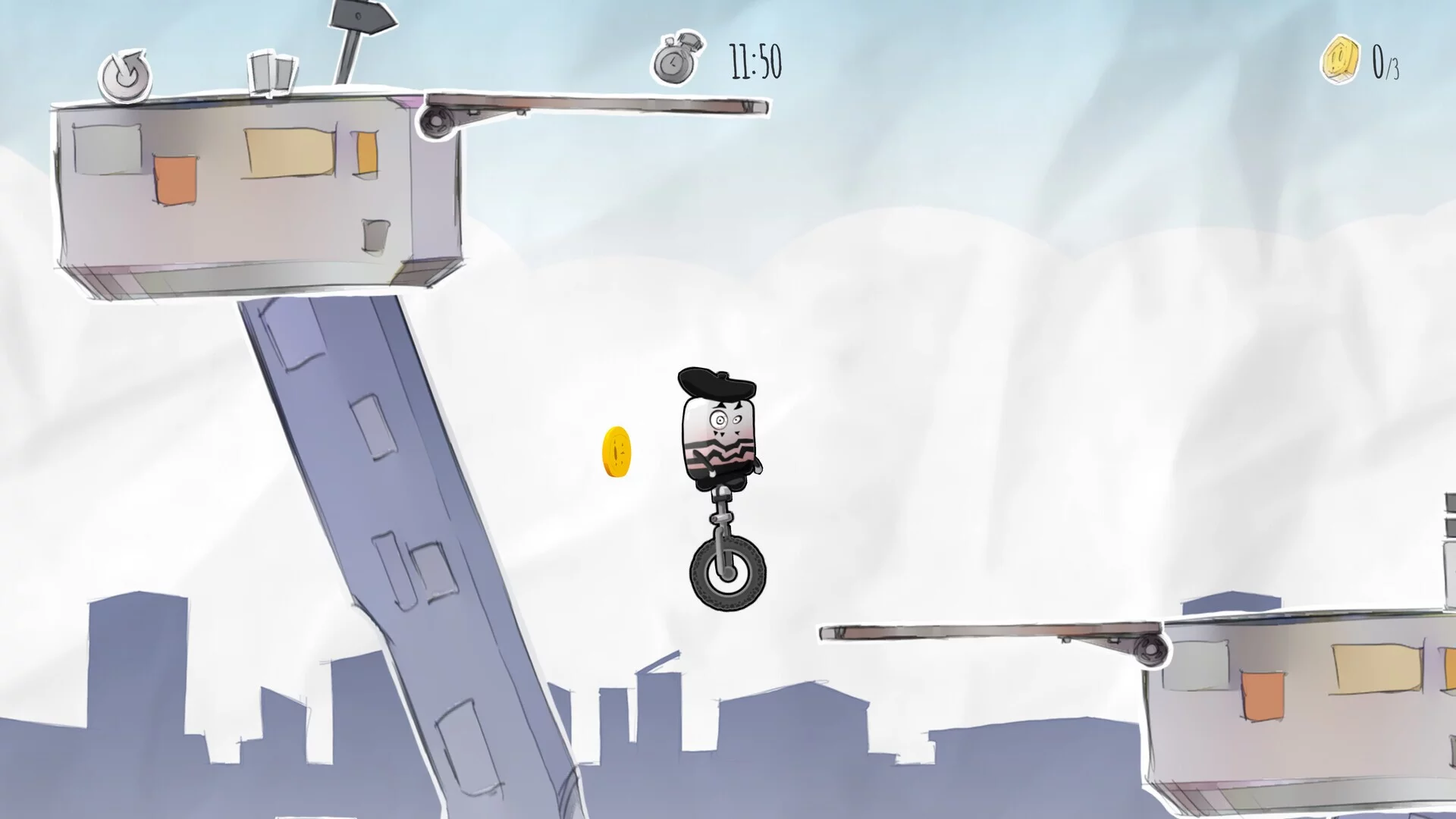 Изображение игры: Unimime - Unicycle Madness