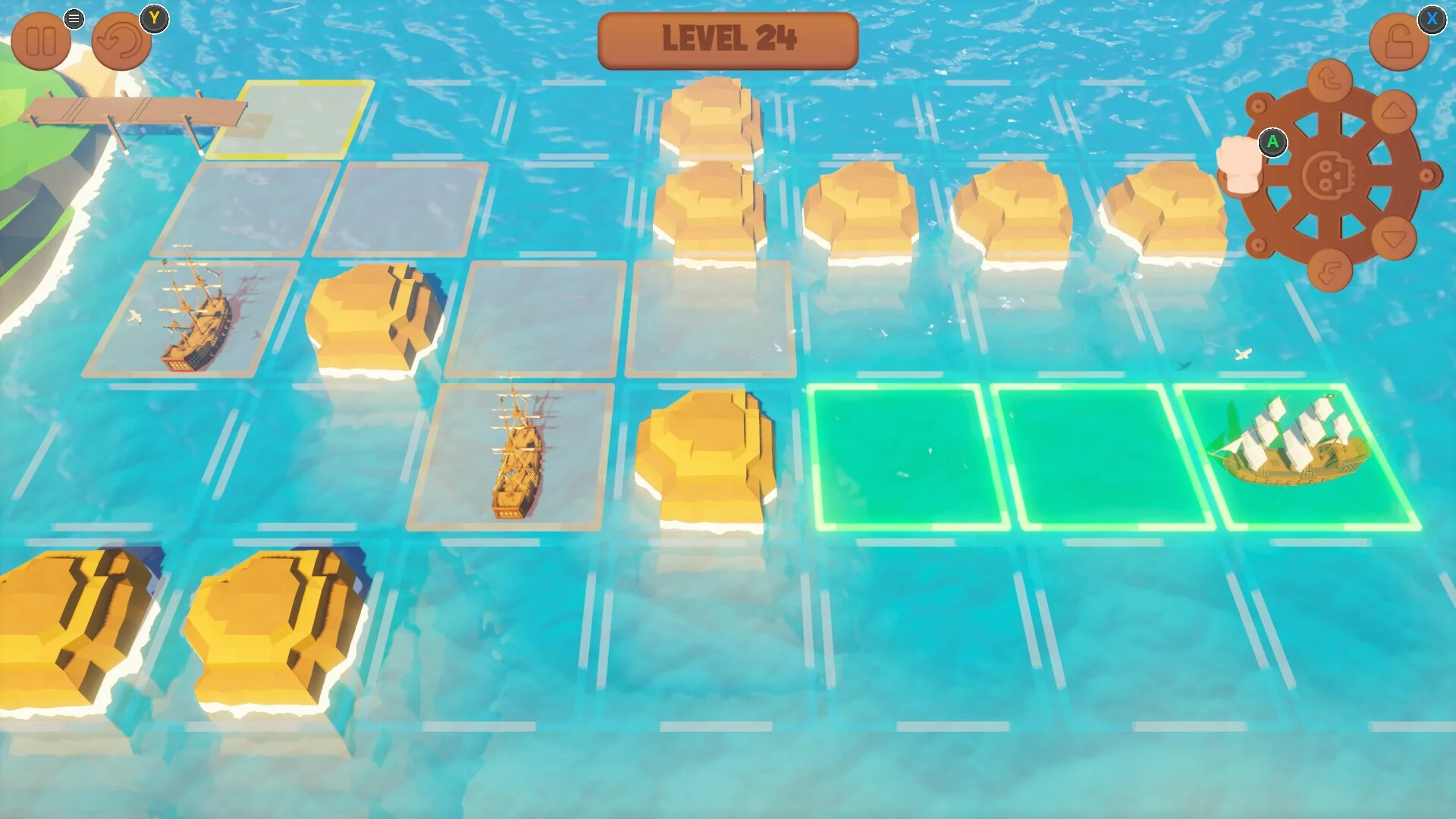 Изображение игры: Docking Ships