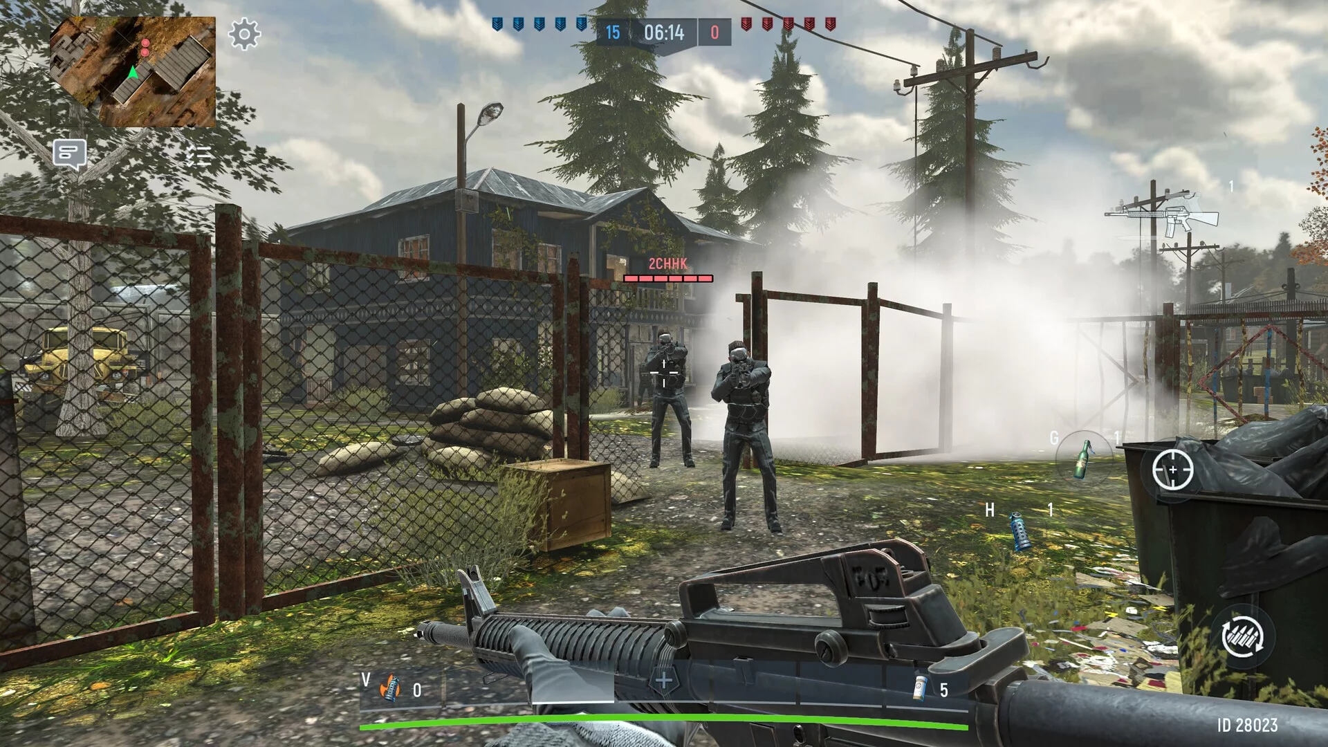 Изображение игры: War Gun: Shooting Games Online