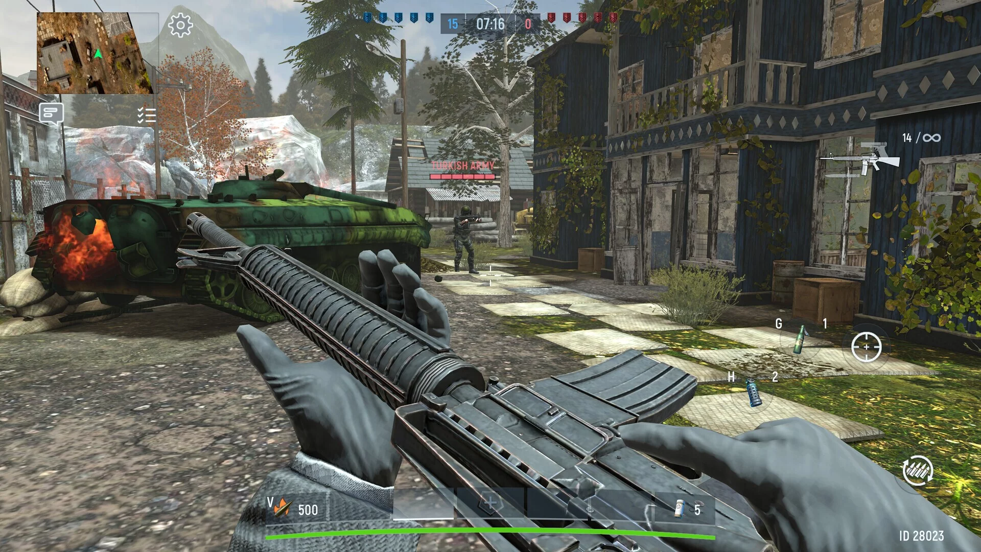 Изображение игры: War Gun: Shooting Games Online