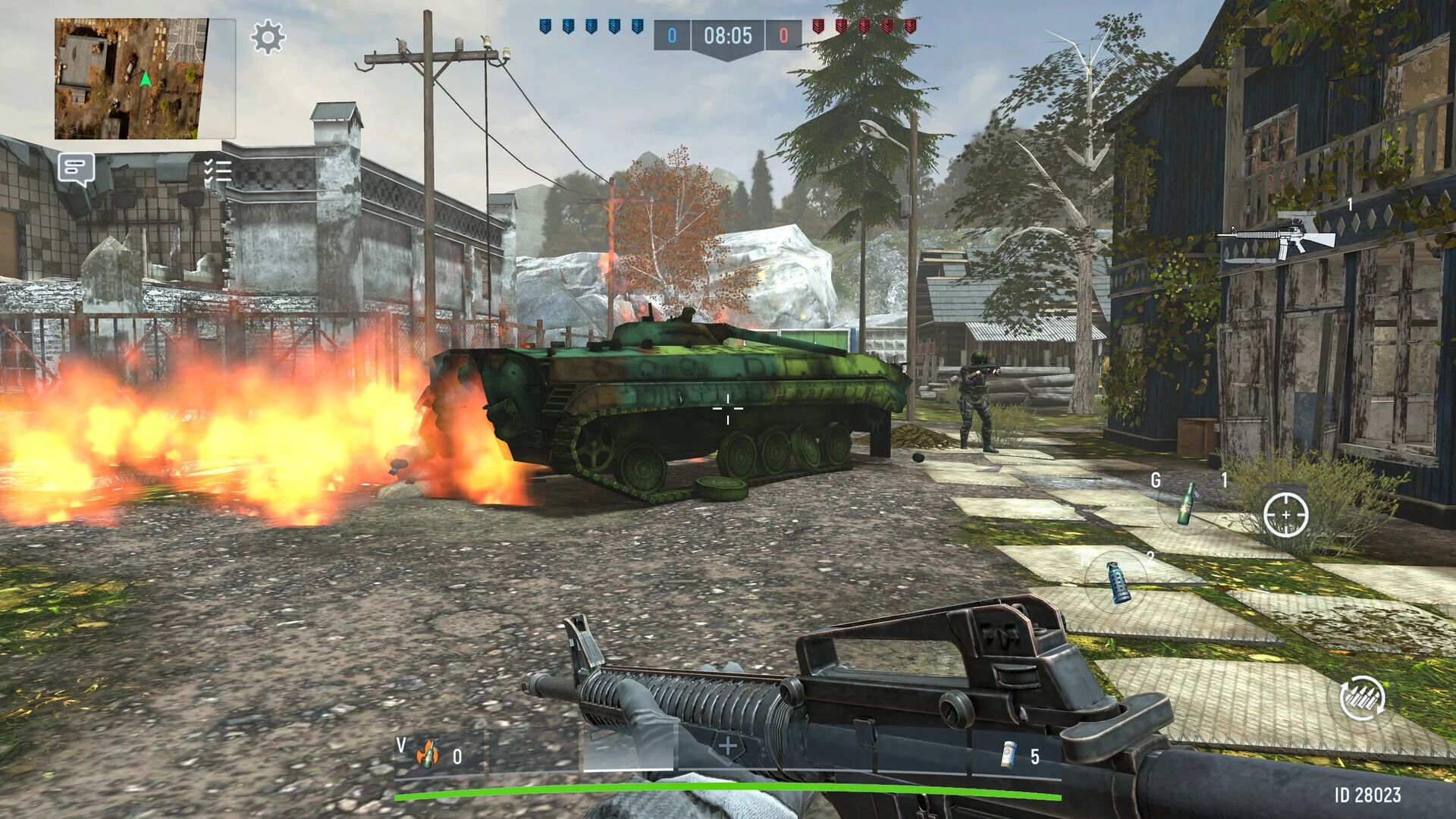 Изображение игры: War Gun: Shooting Games Online