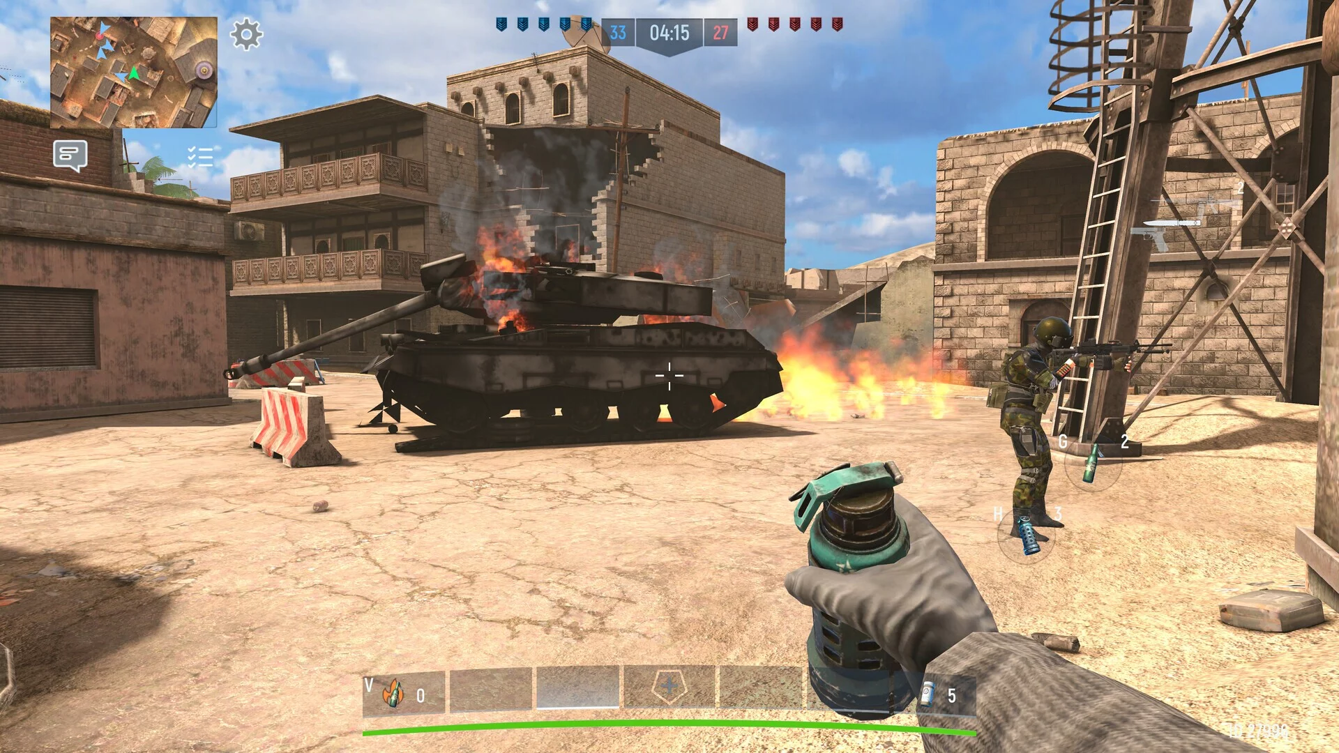 Изображение игры: War Gun: Shooting Games Online