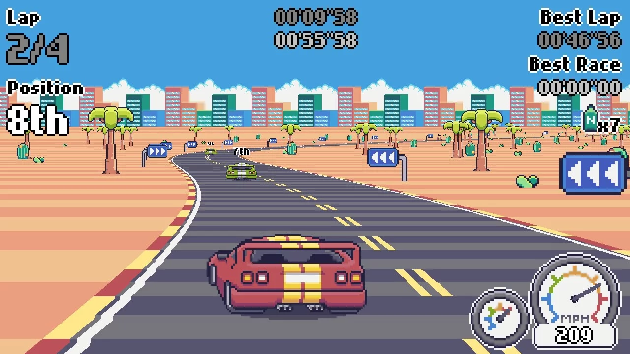 Изображение игры: Steel Racer