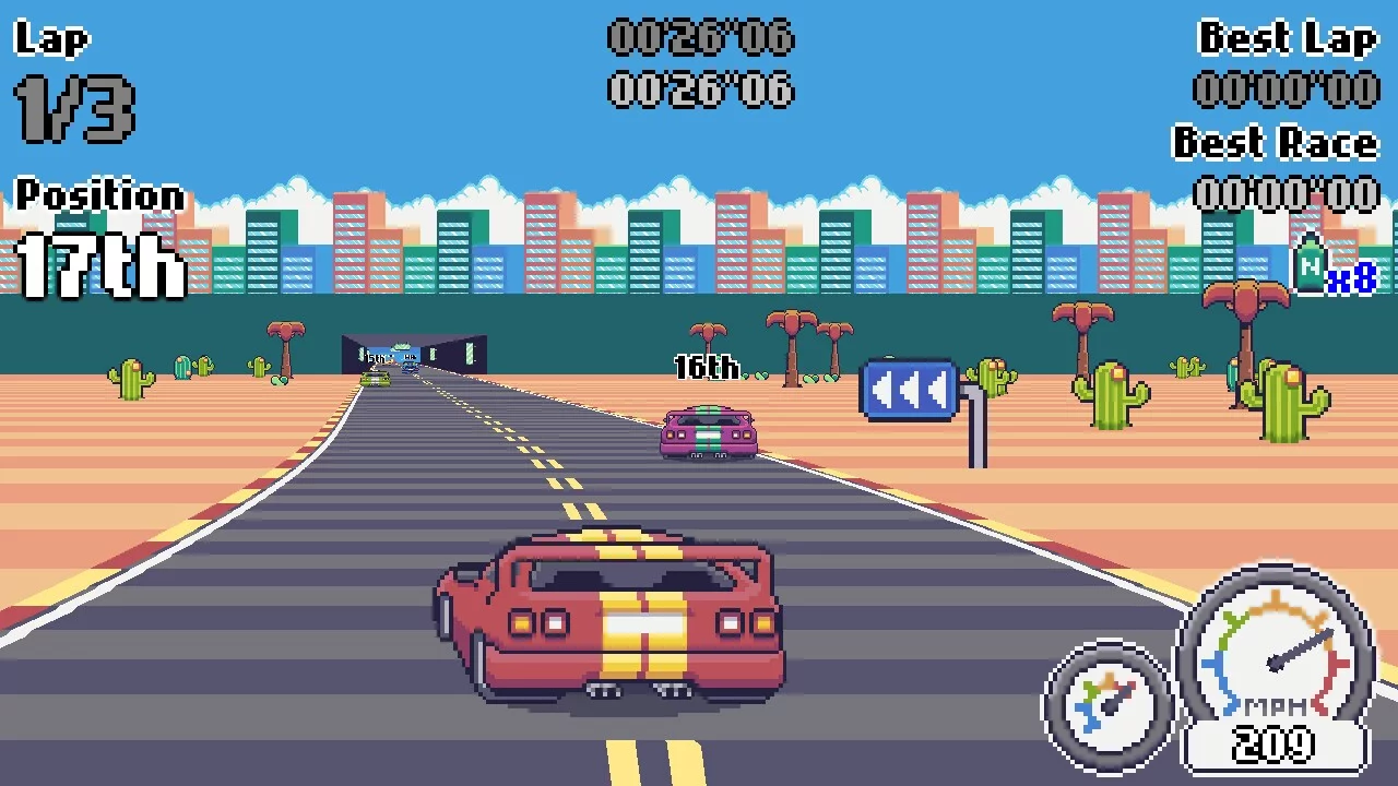Изображение игры: Steel Racer
