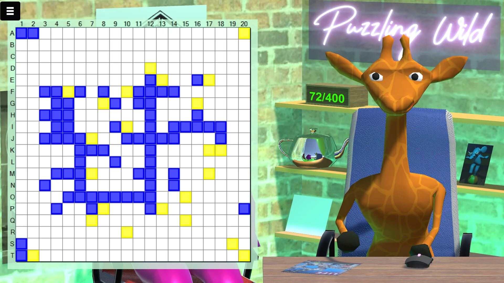 Изображение игры: Puzzling Wild IQ Test